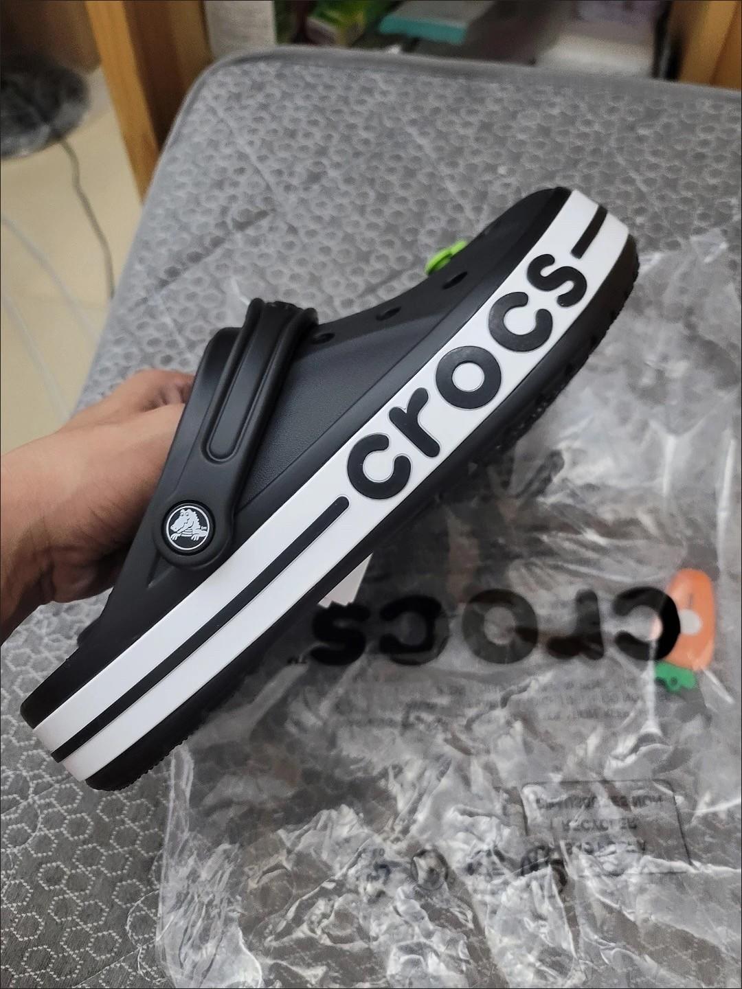 Crocs Bayaband Clog 贝雅卡骆班 防滑耐磨 包头沙滩 户外轻便 运动 洞洞鞋 黑色